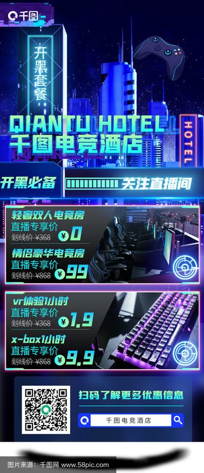 电竞酒店宣传广告缩略图