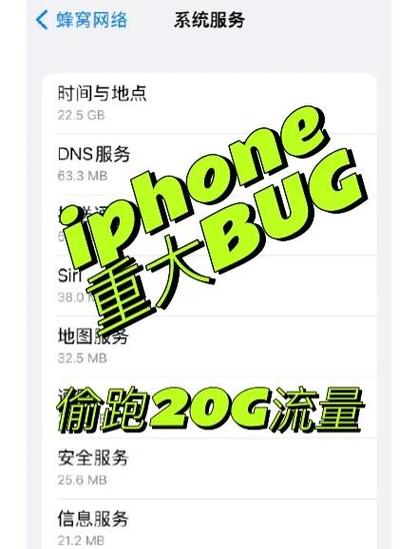 苹果手机怎么流量用不了缩略图