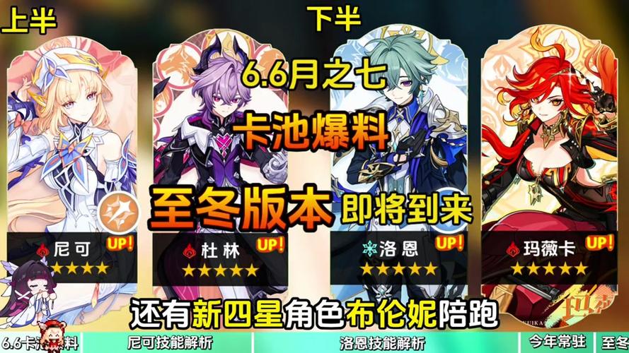 原神角色池时间表游戏截图