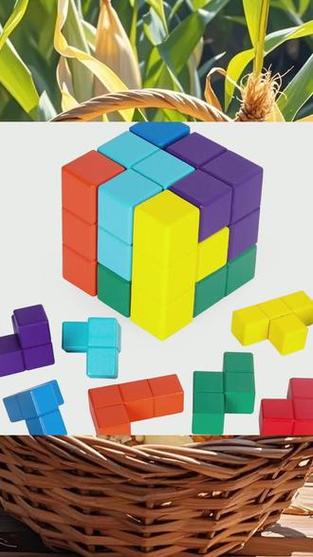立体积木拼图图形缩略图