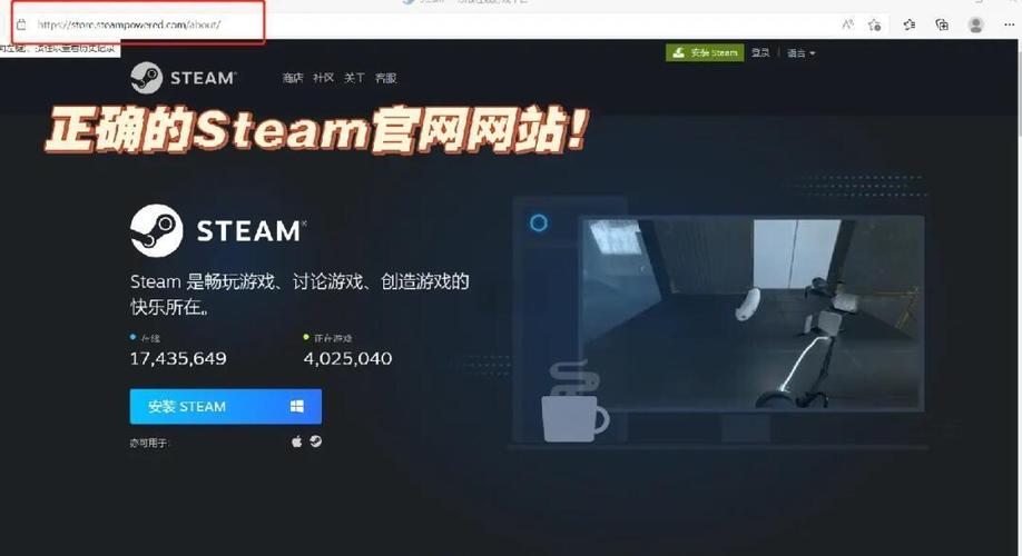 如何安装steam缩略图