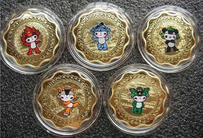 奥运会纯金福娃100克缩略图