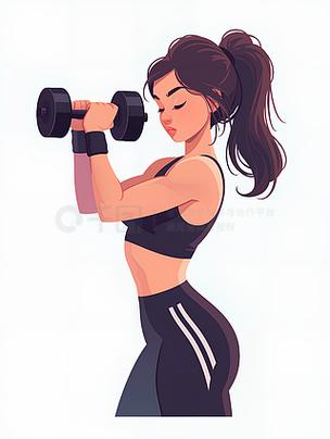 健身卡通图片游戏截图