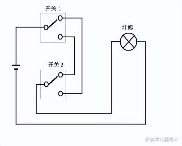 一个开关控制两个灯泡缩略图