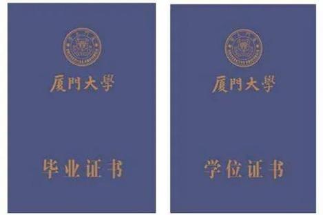厦门大学毕业证模板缩略图