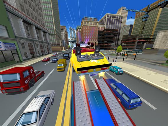 疯狂出租车3D游戏截图