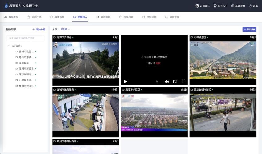 监控屏幕怎么显示全屏缩略图