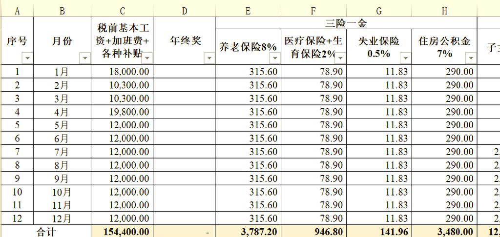 一次性奖金税计算器缩略图