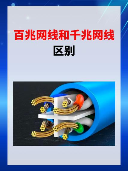 网线百兆和千兆的区别缩略图