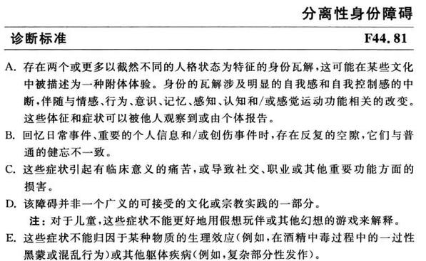 did是什么心理疾病游戏截图