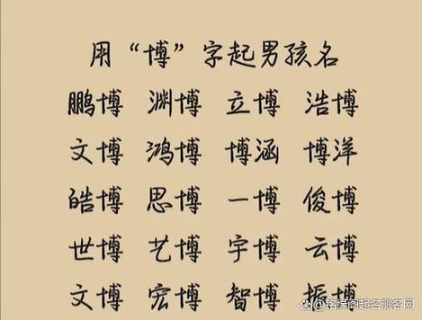 博的意思在名字里含义缩略图