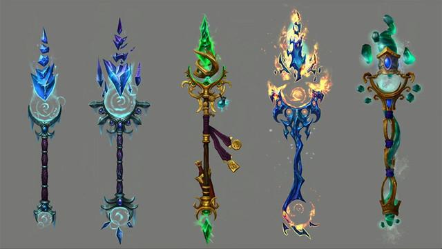 魔兽世界法师神器外观游戏截图