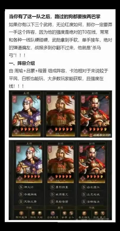 三国最强阵容搭配缩略图
