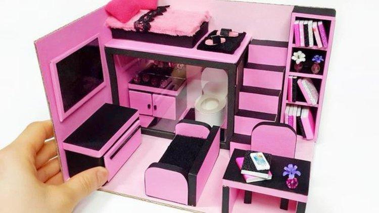 如何给芭比娃娃做一个小屋缩略图