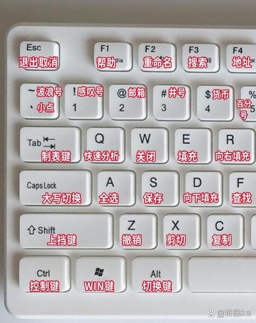 电脑按键功能大全截图