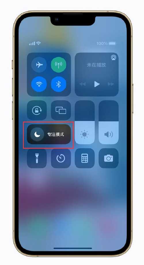 iphone如何关闭专注模式缩略图