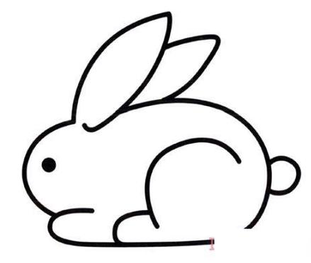 画兔子的简笔画缩略图