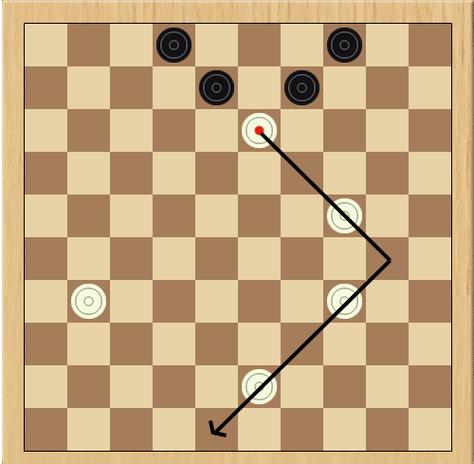 国际跳棋的规则和走法游戏截图