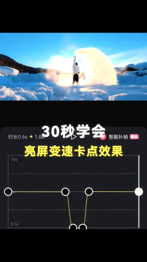 剪映关键帧变速缩略图