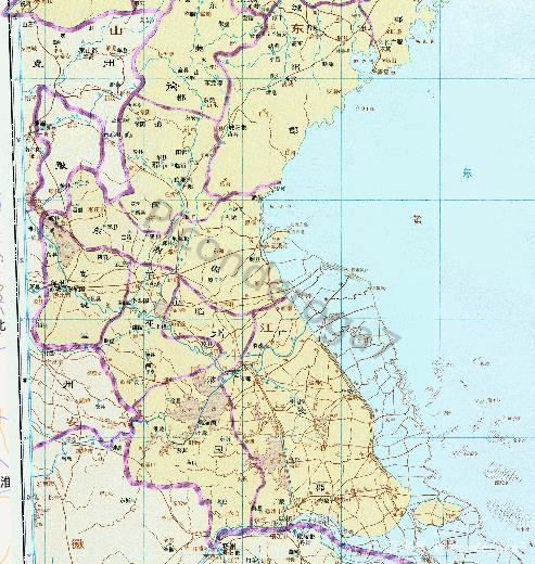 西晋徐州地图缩略图