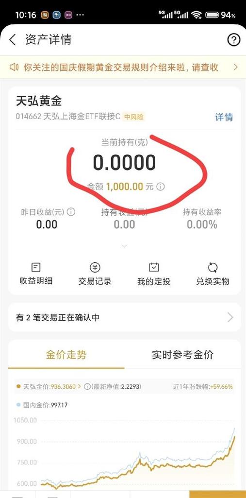 理财通可以买黄金吗缩略图