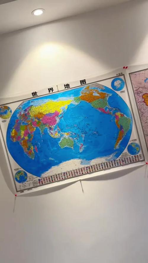 地图怎样挂墙上