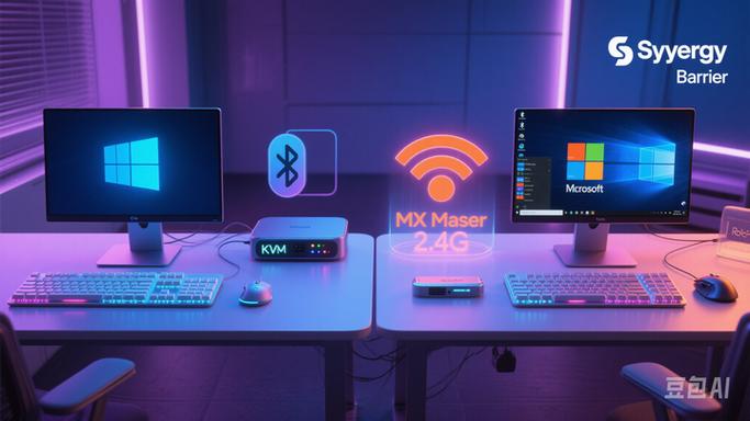 两台电脑共用一个键盘和鼠标游戏截图
