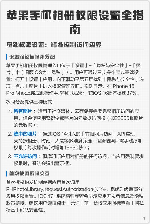 苹果手机怎么开照片权限缩略图