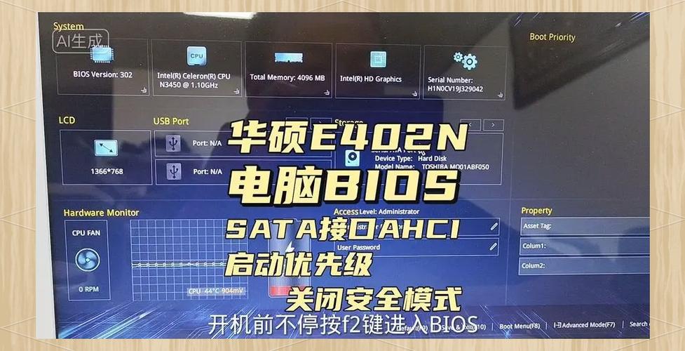 华硕超频bios设置图解缩略图