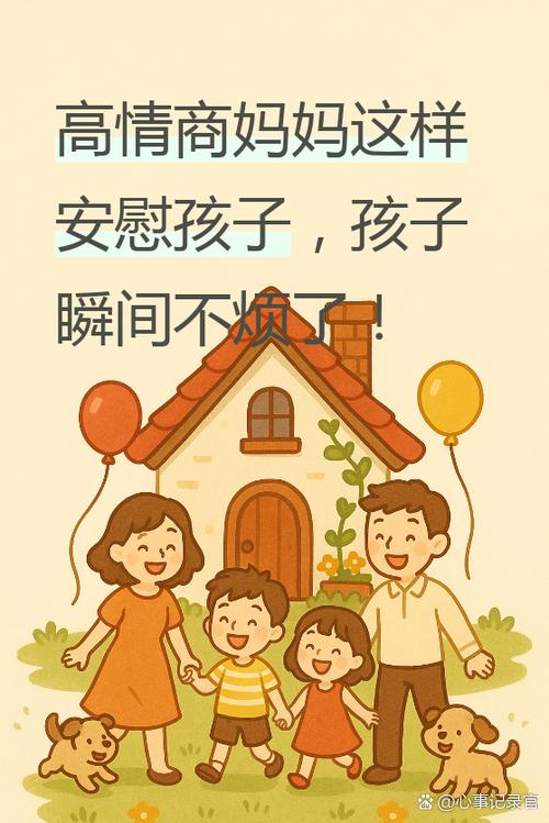 高情商妈妈安慰孩子心烦缩略图