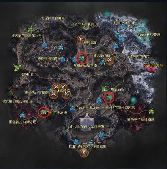 永恒之塔所有地图名字游戏截图