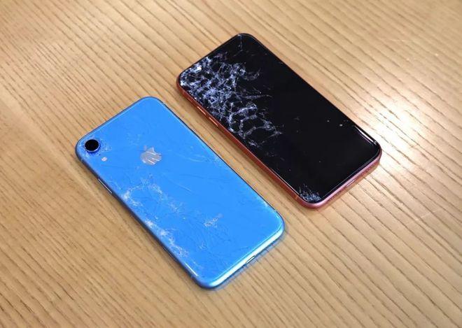 苹果xr出现蓝色框框缩略图