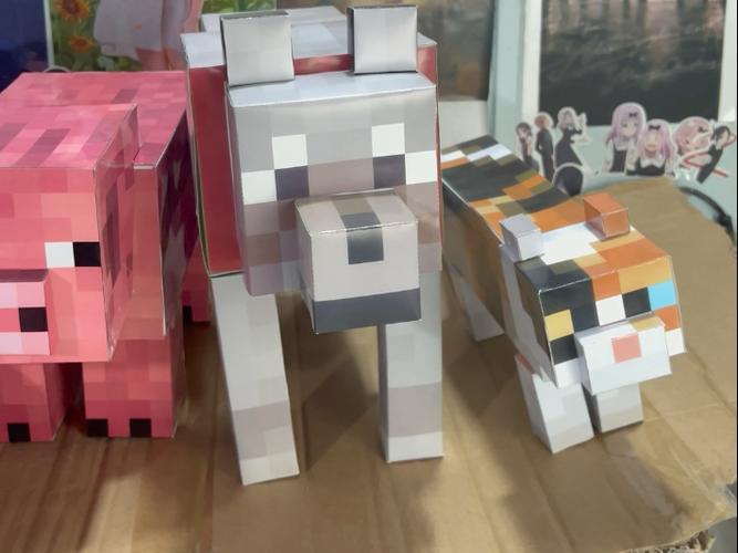 我的世界猫皮肤展开图缩略图