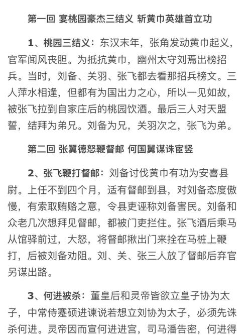 三国演义每集简介游戏截图