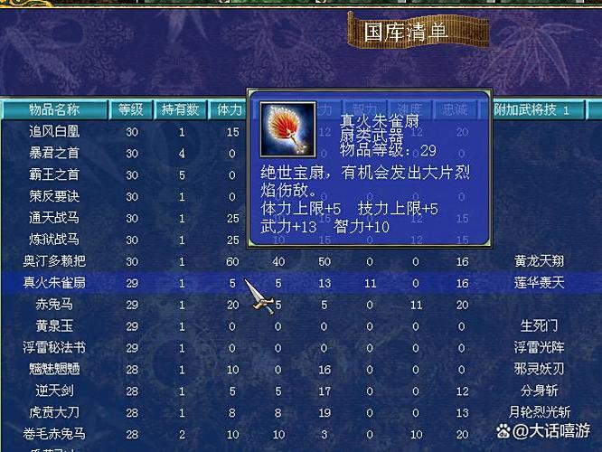 三国群英传7武器合成图标