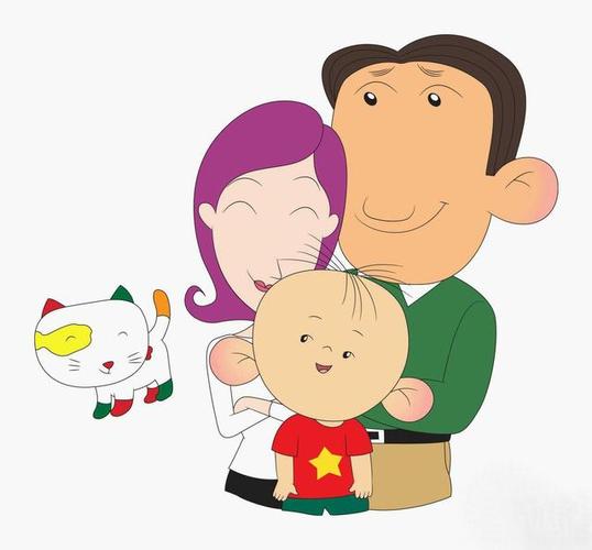 大耳朵图图一家三口