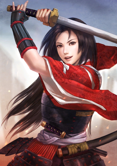 三国无惨甲斐姬图缩略图