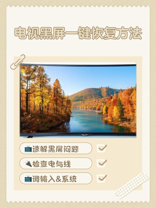 电视看一会儿就黑屏缩略图