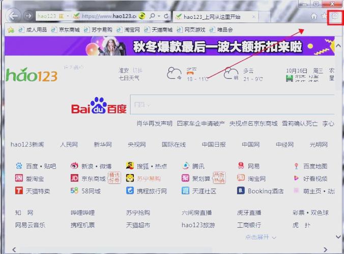 ie浏览器网址缩略图