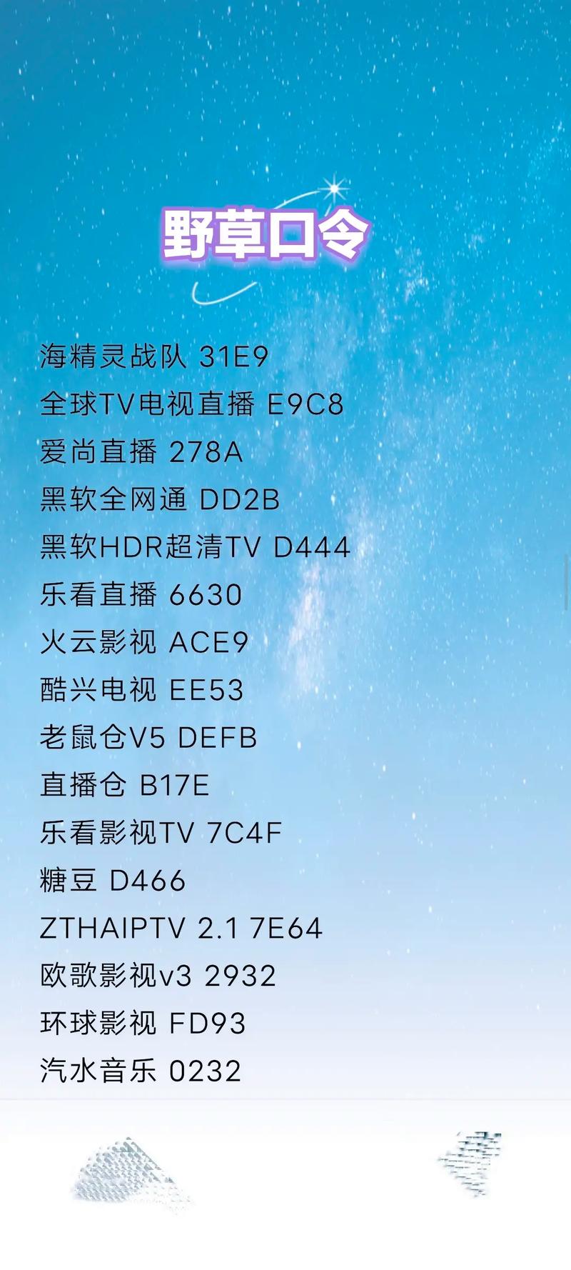 新电视家授权码2026缩略图