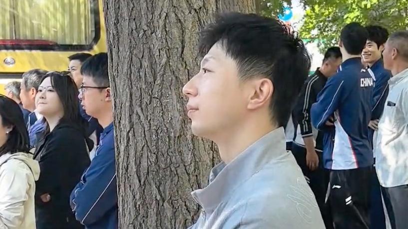 马龙送国乒出征伦敦世乒赛缩略图