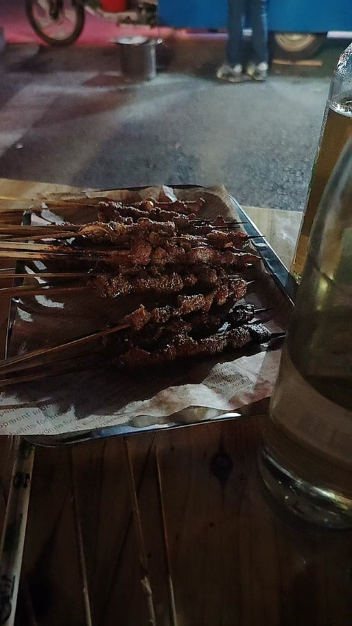 烧烤啤酒图片真实晚上缩略图