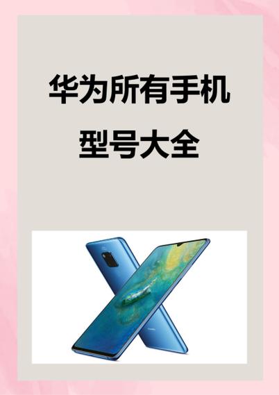 华为全部型号一览表缩略图