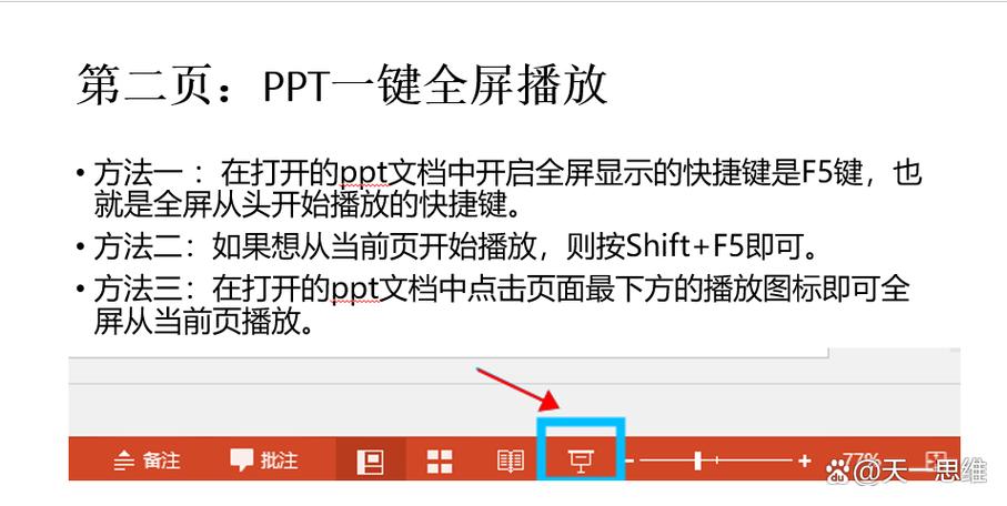 ppt全屏按哪个键缩略图