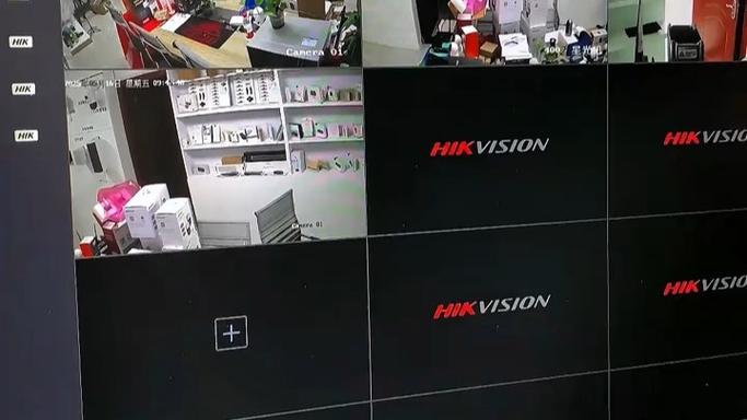 海康威视监控画面调整缩略图