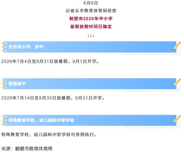 河南2021暑假开学时间缩略图