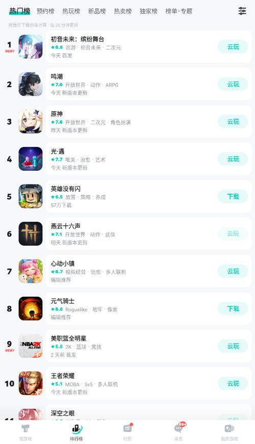 TapTap游戏推荐缩略图