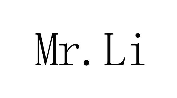 ℋ花体字Mr·Li缩略图