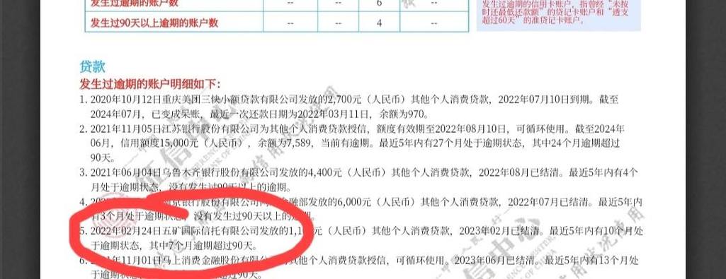 云闪付可以查几次征信缩略图