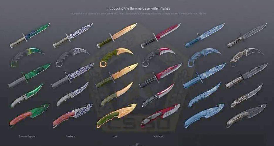 csgo能转的刀有哪些游戏截图